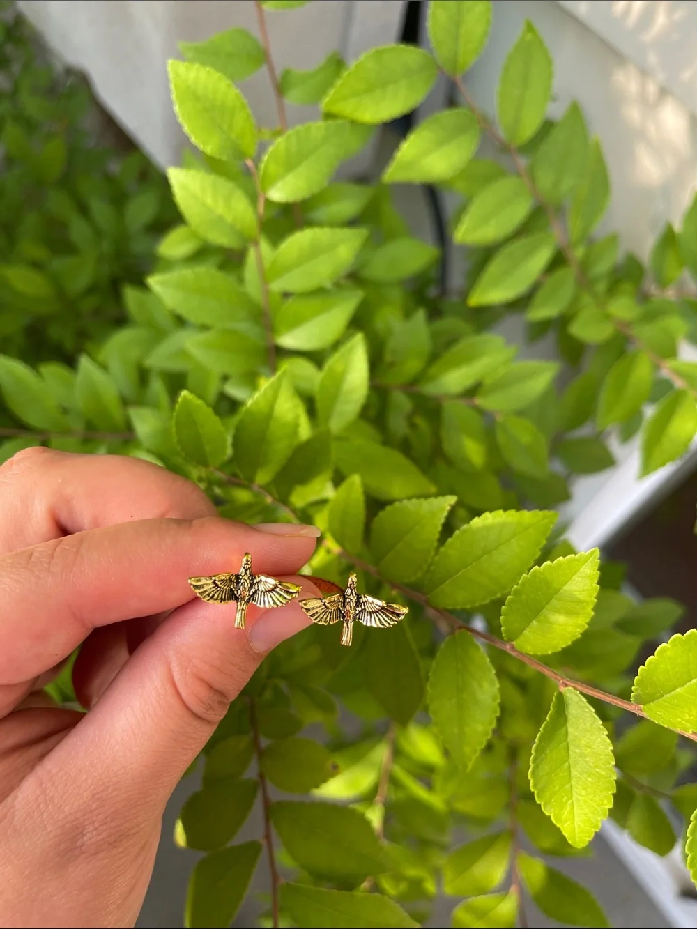 NEW! Retro Open Gold Winged Ring. Lucky Ring. Bird Free symbol ring 🕊️